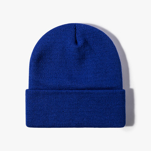 Gorros de Punto Personalizados de Fábrica con Logotipo Bordado, Gorros de Pescador Tejidos de Alta Calidad 100% Acrílico - Product Image 4