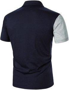 T-shirts Polo de Golf Personnalisés en Gros, T-shirts Vides en Polyester Imprimés sur Mesure, T-shirts de Sport Slim Fit pour la Gym - Product Image 3