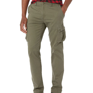Pantalones Cargo de Cintura Media, MOQ Bajo, OEM ODM, Corte Recto, Tela de Lona, Estilo Workwear, Transpirables, Casuales - Product Image 2