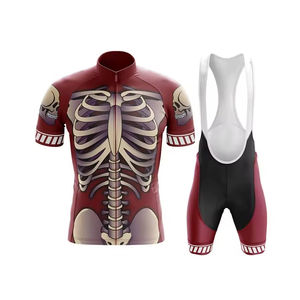 Maillot de Ciclismo Unisex con Cremallera Completa, Diseño Único, Ropa de Ciclismo de Secado Rápido, Resistente al Viento, Uniforme de Ciclismo Personalizable para Hombre - Product Image 2