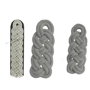 Épaulettes de cérémonie en bullion torsadé étroit - Product Image 1