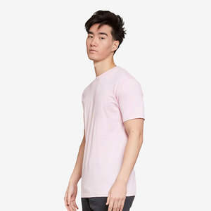 T-shirt décontracté pour hommes en coton 100% uni 200g, personnalisable avec logo sérigraphié, vente en gros - Product Image 4