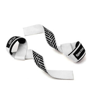 Correas de Levantamiento de Pesas Plegables Impresas en 3D Personalizadas, Servicio OEM, Cinta de Algodón Ligera, Ajustable, Suave y Transpirable - Product Image 3