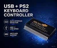 HT82K629A Encodeur de clavier USB PS2 IC SSOP-48 4.4V-5.5V Contrôleur multimédia HID Circuit intégré Composants électroniques