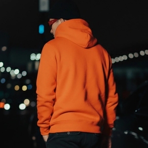 Sudaderas con Capucha 100% Algodón, Estampado Digital Sólido, Bordadas, Otoño, Talla Grande, Unisex - Product Image 3