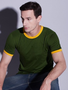 Camiseta de Algodón de 180 GSM, Logotipo Personalizado, Fabricante OEM, Venta al Por Mayor, Cuello Redondo, Lisa, Casual, para Hombre y Mujer, Proveedor al Por Mayor - Product Image 4