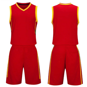Maillots de basket-ball pour hommes de haute qualité avec broderie et impression par transfert thermique, maillots d'équipe pour les sports d'été - Product Image 1