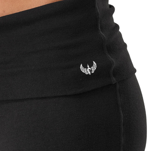 Pantalones de Yoga Anchos Negros para Mujer, Cintura Alta, Elásticos, Transpirables, para Fitness, Ejercicio, Ropa Deportiva, Cómodos - Product Image 5