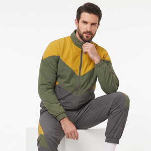 High Quality Lightweight Polyester <b>Wind</b> <b>Breaker</b> Tracksuit Men's Solid Color Nylon Sweatshirt Set Casual for Autumn - Product Image 4