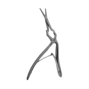 Pinces à septum Jansen-Middleton 8 pouces à double action, lames en forme de cuillère, acier inoxydable, instrument chirurgical ORL - Product Image 4