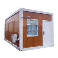 Maison préfabriquée en conteneur extensible de 20 pieds ou 40 pieds, bureau pliable, maisons modulaires pliantes à vendre