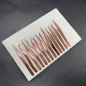 Pince à épiler ajustable pour soins quotidiens des cils, meilleure prise en main, couleur unie, durable, très demandée, pour toutes les utilisations. - Product Image 2