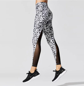 New Arrival Women's Casual <b>Yoga</b> Workout <b>Pants</b> Seamed Leggings Topshop Design Silk Screen Printed Cotton Bamboo Fiber for Winter - Product Image 1