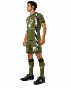 Uniformes de Fútbol de Alta Calidad, Transpirables, con Logotipo Personalizado, Ropa Deportiva Profesional para Entrenamiento de Clubes - Product Image 4