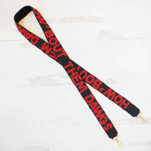 Go Knights Webbing <b>Strap</b> With Raised Text Fashionable Bag Accessory Adjustable - Product Image 5