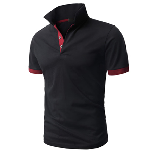 เสื้อโปโลชาย พิมพ์โลโก้ได้ ผ้าโพลีเอสเตอร์ แห้งเร็ว ไม่หดตัว ขายส่ง - Product Image 4