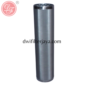 Tube filtrant en maille d'acier inoxydable de haute qualité, tuyau en maille métallique perforée avec élément filtrant à disque et squelette central - Product Image 1