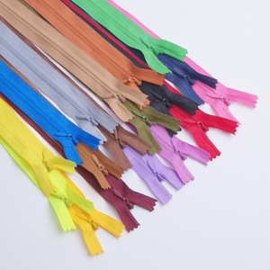 Manufacturers Wholesale Custom 3# Nylon <b>Zipper</b> Invisible <b>Zipper</b> Cloth Edge <b>Zipper</b> for Pillow Home Textiles - Product Image 3