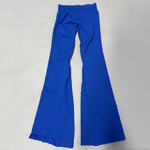 Logo personalizzato da donna pantaloni a zampa di Yoga traspiranti alta sportivi senza soluzione di continuità gambe svasate - Product Image 5