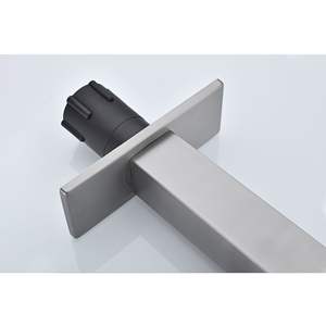 Grifo de lavabo monomando con caño en cascada, serie de grifos para lavabo de baño - Product Image 6