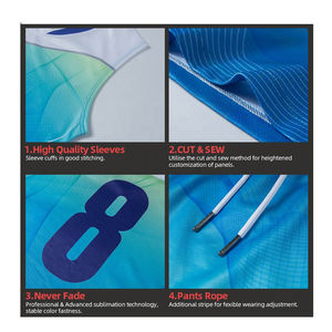 Derniers modèles d'uniformes de football de haute qualité, ensembles personnalisés, maillots de volley-ball populaires pour clubs, en vente, fabriqués au Pakistan - Product Image 6