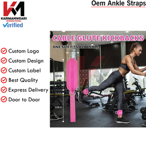 Custom Team Ankle Strap Gym Cable Attachment Leg Workout Glute Training Fitness OEM Supplier - Product Image 5