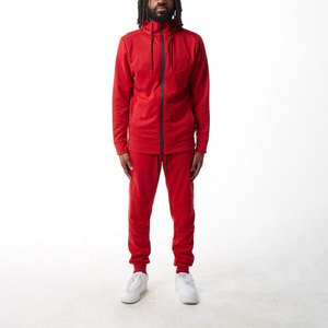 Survêtements de fitness unisexes de marque en gros, respirants, en coton et polyester, coupe régulière, épais, avec capuche et cordon de serrage - Product Image 1
