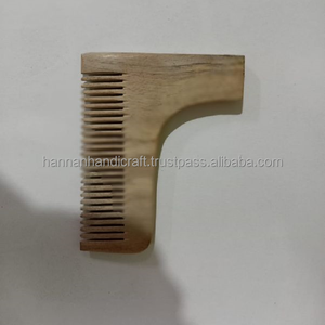 Peigne en bois de Neem de qualité supérieure, écologique, fait main, moderne, portable, format de poche, pour les voyages, l'entretien quotidien, anti-peluches - Product Image 3