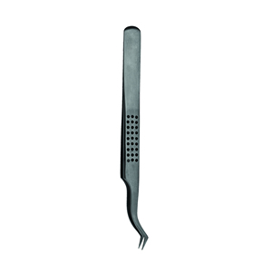 Precision Stainless Steel Eyelash Tweezers <b>Smooth</b> Tip Volume Lash Extension <b>Tool</b> at Competitive Prices - Product Image 4