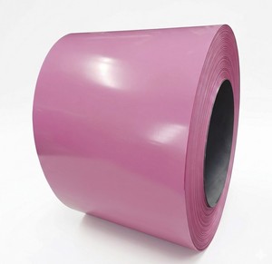 Bobine d'acier galvanisé prélaqué finition mate surface ondulée PPGI - Product Image 1