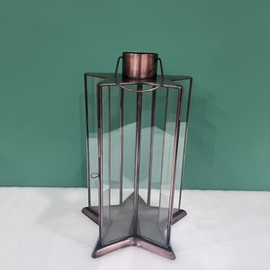 Modern Metal Glass Candle <b>Lantern</b> Decorative Tabletop Hurricane <b>Lantern</b> for Home Wedding Party Decor - Product Image 3