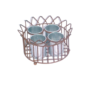 Vente chaude Designer Jardinières Ensemble De 2 Pièces Pour La Maison Jardin Restaurant Jardin Floral Plante Accessoires - Product Image 5