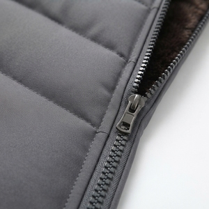 Men's Heavyweight <b>Fleece</b> <b>Lined</b> Hooded <b>Jacket</b> Waterproof Windproof Winter Outerwear - Product Image 3