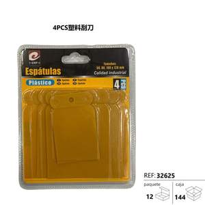 Grattoir en plastique jaune 12/U ESPATULAS Produit de matériaux de construction - Product Image 3