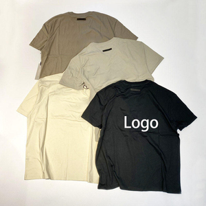 High Quality Cotton Custom T Shirt for Men Blank Heavy Weight Oversized <b>Tshirt</b> Printing Men's T-Shirts - Product Image 1
