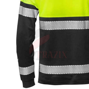 Chemise de travail industrielle moderne de haute qualité à manches longues, tissu durable, design respirant, vêtements de travail - Product Image 6