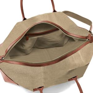 Bolsa de Viaje de Lona y Cuero para Hombre de Alta Calidad, Estilo Vintage, Gran Capacidad, Impermeable, Modelo LCTB-0018 - Product Image 6