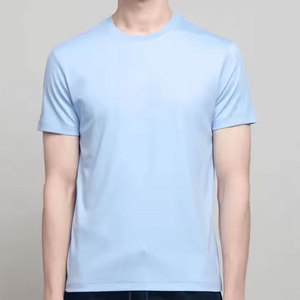 เสื้อยืดคอกลมทรงหลวมสำหรับผู้ชายรุ่นใหม่ปี 2025 คุณภาพสูง ผ้าฝ้าย 100% แขนสั้น พิมพ์ลายกราฟิกเท่ๆ  รับสกรีนโลโก้ - Product Image 4