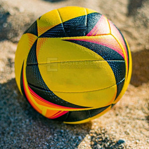 Ballon de volley-ball de plage de taille et poids officiels, couleur et logo personnalisés par le fabricant - Product Image 6