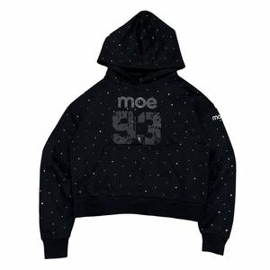 Sudadera con Capucha de Hombre Oversize con Pedrería Brillante, Estilo Urbano, Venta al por Mayor, Proveedor OEM - Product Image 6