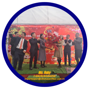 Alta calidad 15D HSlick blanco 100% fibras cortadas de poliéster retardante de llama GRS certificado relleno de hormigón de estilo hueco reciclado - Product Image 5