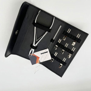 Kit d'outils professionnels de haute qualité pour extensions capillaires : Pince à pointe plate, Petites pinces de sectionnement, Outil à boucle, Conception spéciale personnalisée - Product Image 2
