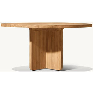 Mesa de Comedor de Teca Sólida de Primera Calidad para Proyectos Hoteleros – Fabricante de Muebles de Madera Personalizados - Product Image 2