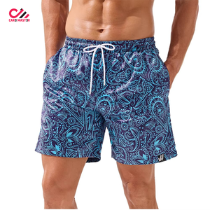 Quick-Dry Printed Polyester Board Shorts <b>for</b> Beach Swimming Wholesale High Quality Heat-Transfer Printed Swim <b>Trunks</b> <b>for</b> <b>Men</b> - Product Image 2