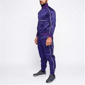 Conjunto Deportivo Personalizado para Hombre, Chaqueta y Pantalones para Entrenamiento Atlético, Gimnasio, Running, Fitness, Venta al Por Mayor de Ropa Deportiva para Equipos - Product Image 1