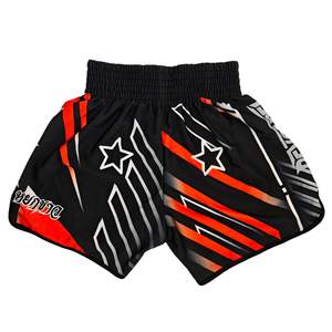 Pantalones Cortos de Muay Thai para Hombre, Estampado Satinado, Cintura Elástica, para Entrenamiento en Gimnasio, Kickboxing, Ligeros, Coloridos, Top de Muay Thai - Product Image 3