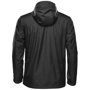 Veste de pluie personnalisée imperméable, coupe-vent et écologique avec capuche, logo personnalisé de haute qualité sur le devant, vêtements d'extérieur pour hommes - Product Image 5