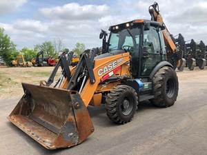 Used CASE 580 Super N Backhoe Loader Diesel Wheel Loader Front Bucket Rear Digger for Construction - Product Image 4