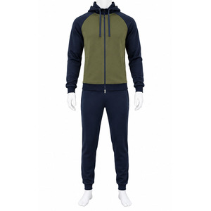 Conjunto Deportivo de Dos Piezas para Hombre, Sudadera con Capucha y Cremallera de Felpa, Pantalones Deportivos, Traje Deportivo Informal de Invierno - Product Image 1