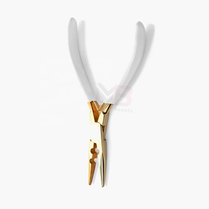 Best Selling Surgical Grade Stainless Steel Professional Hair <b>Extension</b> Pliers Pressing Nano <b>Bead</b> Custom Logo Customizable Size - Product Image 5